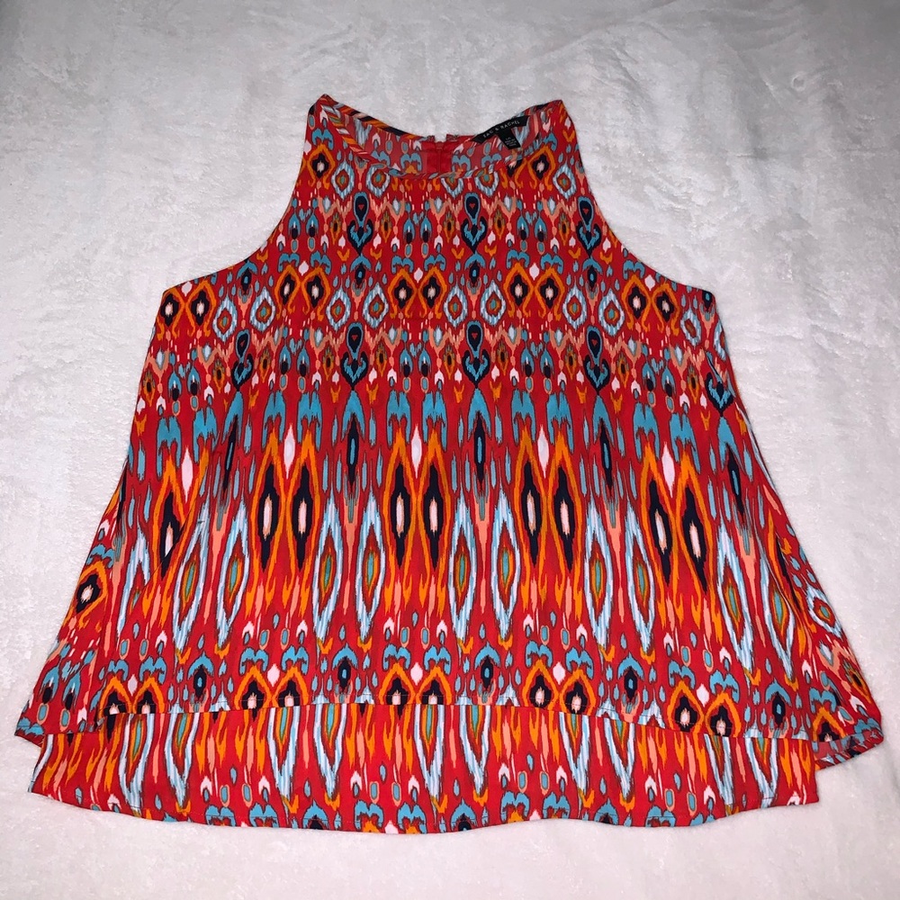 Zac & Rachel Multicolor Sleeveless Blouse
